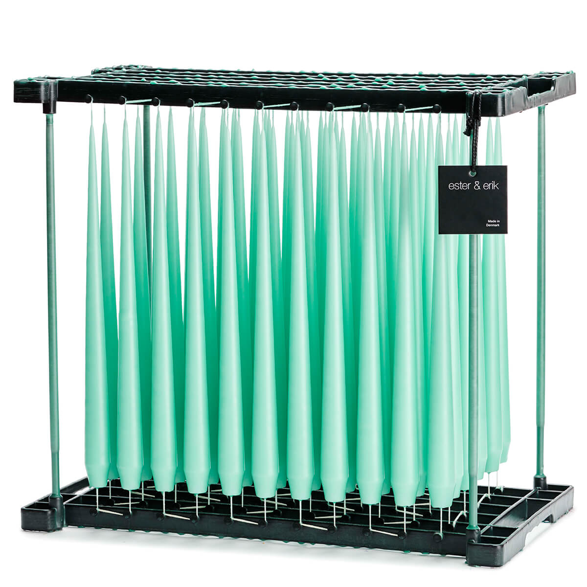 Ester & Erik COOL MINT Tapered Candle (Matt 32cm - NO. 55) image 0