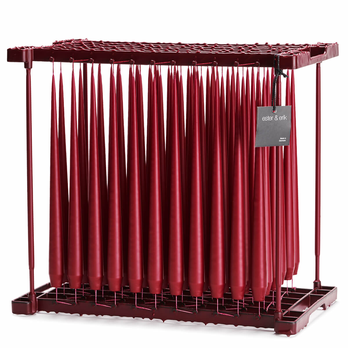 Ester & Erik WINE Tapered Candle (Matt 32cm - NO. 44) image 0