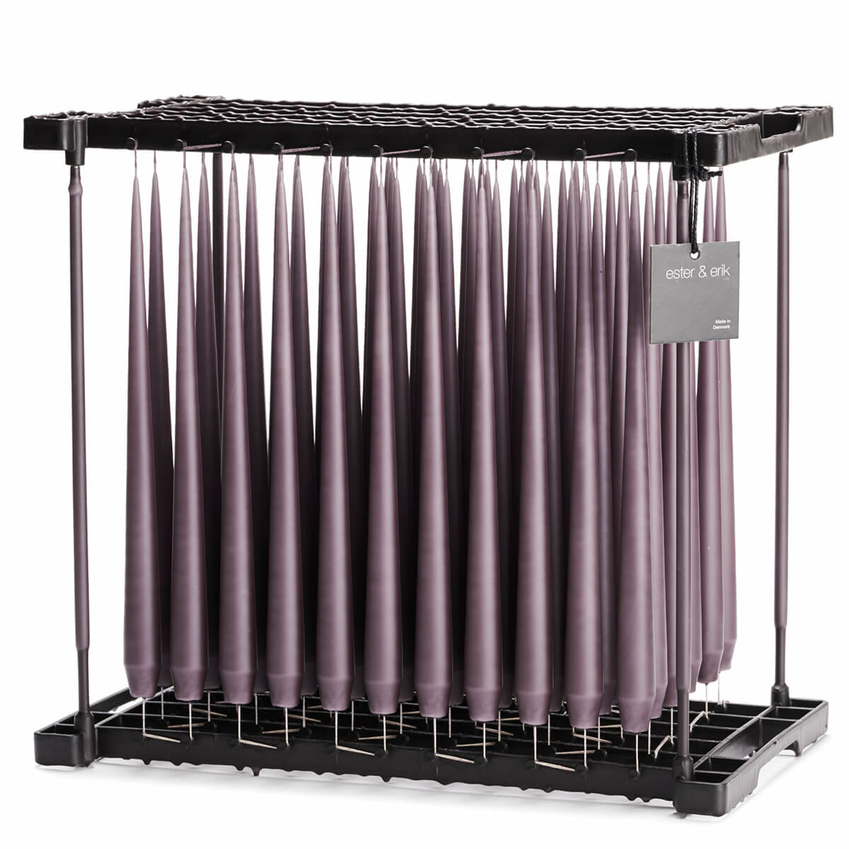 Ester & Erik MUTED MAUVE Tapered Candle (Matt 32cm - NO. 42) image 0