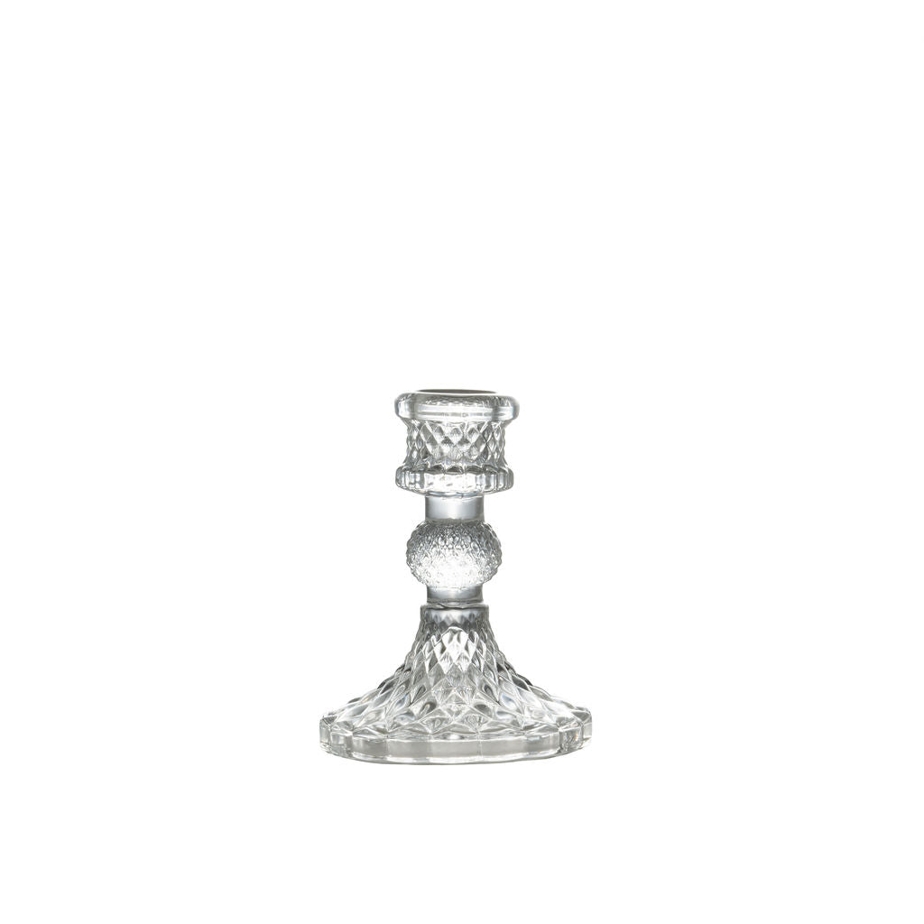 Medium Glass Candlestick image 0