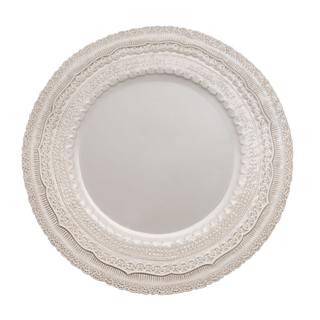 Italian Lace Charger Plate image 0