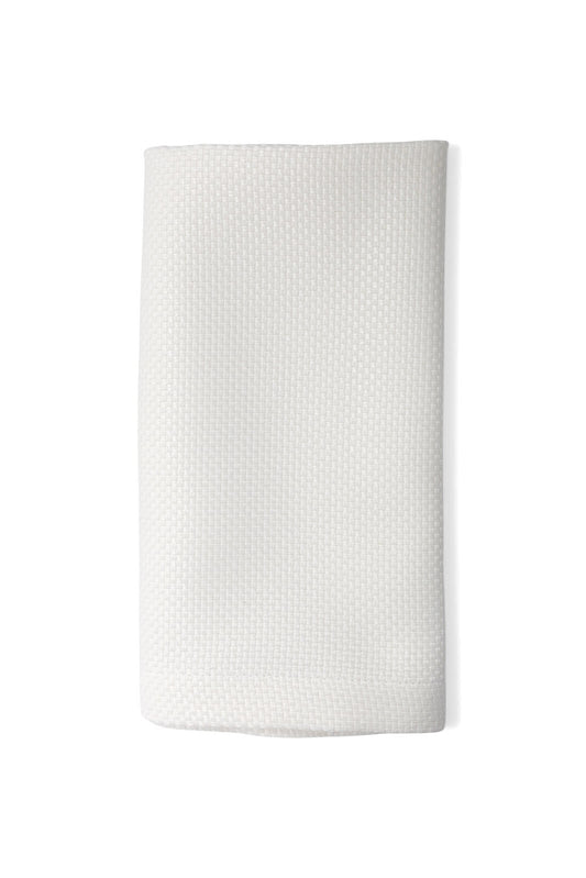 Heritage Weave Napkin in Off White