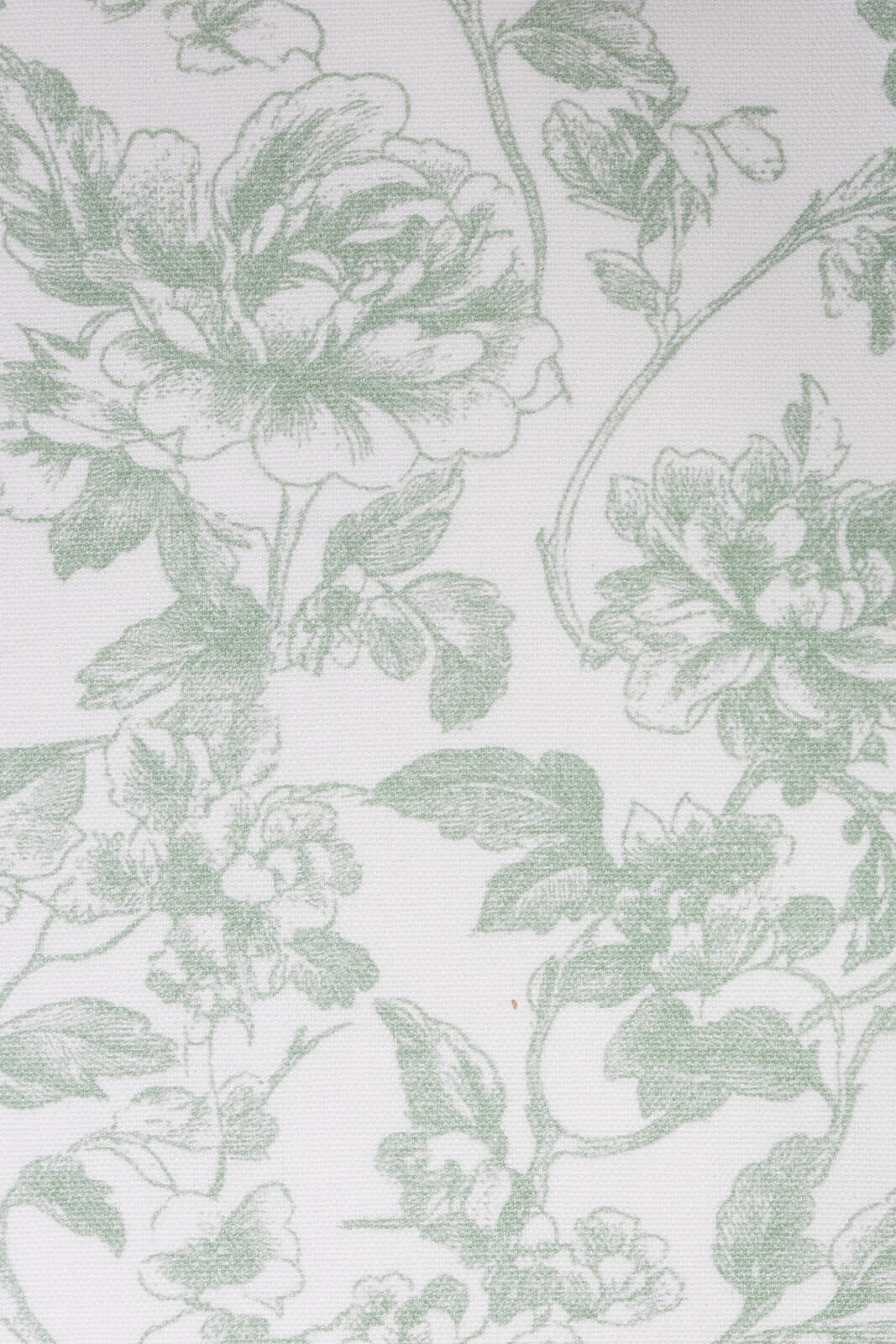Green Antique Bloom Linen Napkin