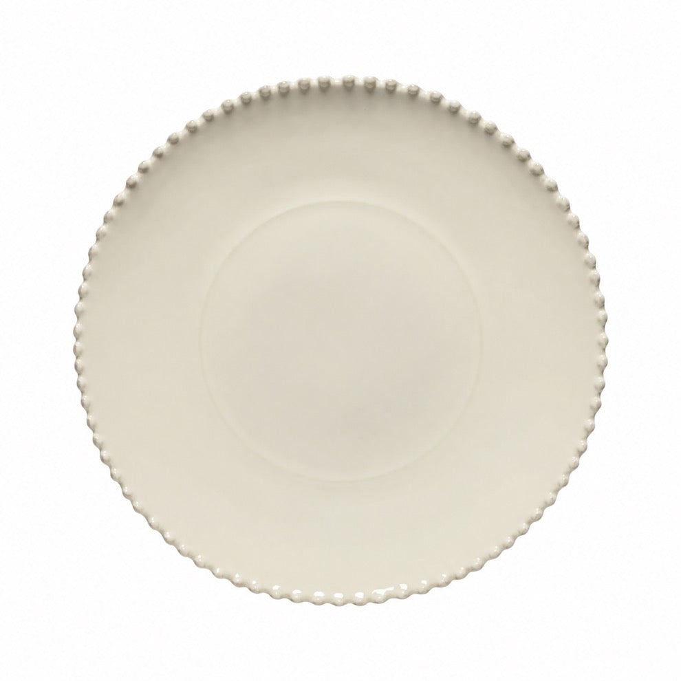 Pearl Beaded Sand Charger Plate
