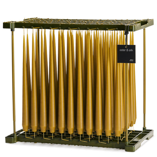 Ester & Erik SEAWEED Tapered Candle (Matt 32cm - NO. 73) image 0