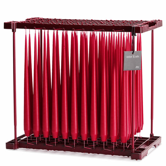 Ester & Erik WINTER BERRY Tapered Candle (Matt 32cm - NO. 36) image 0
