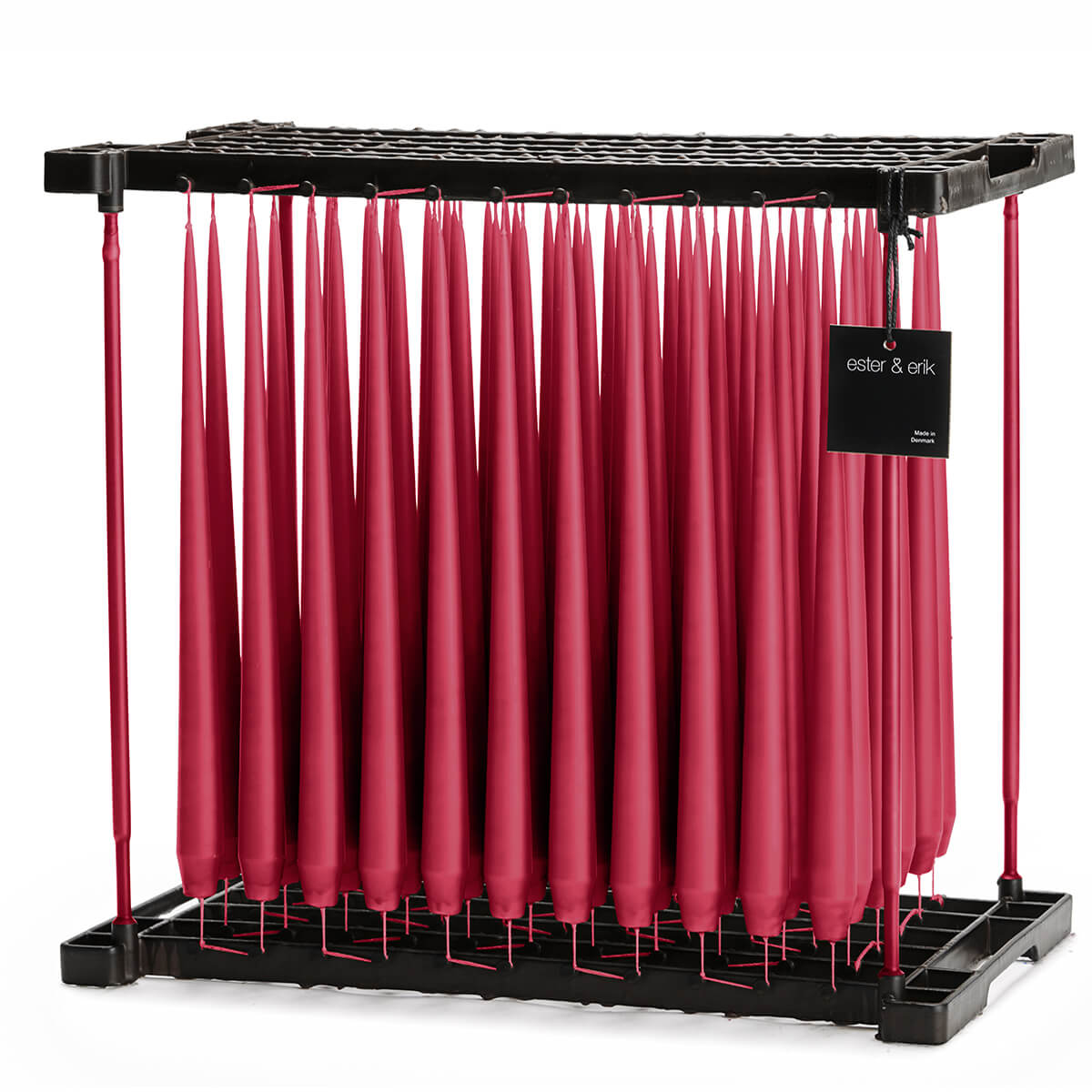 Ester & Erik RASPBERRY Matt Tapered Candle (Matt 32cm - NO. 82) image 0