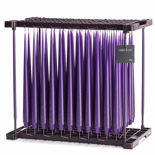 Ester & Erik AMETHYST Tapered Candle (Matt 32cm - NO. 08) image 0