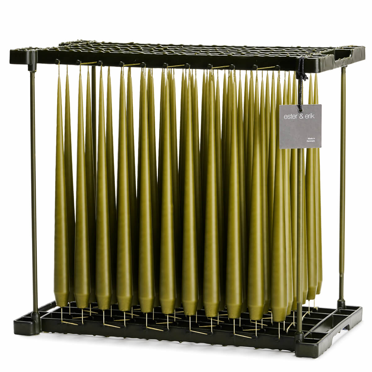 Ester & Erik OLIVE GLOW Tapered Candle (Matt 32cm - NO. 78) image 0