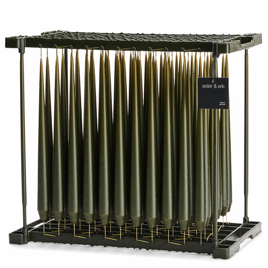 Ester & Erik DEEP FOREST Tapered Candle (Matt 32cm - NO. 63) image 0