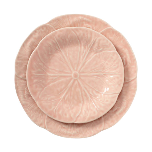 Cabbage Leaf Powder Pink Dinnerware Collection image 1