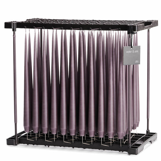 Ester & Erik MUTED MAUVE Tapered Candle (Matt 32cm - NO. 42) image 0