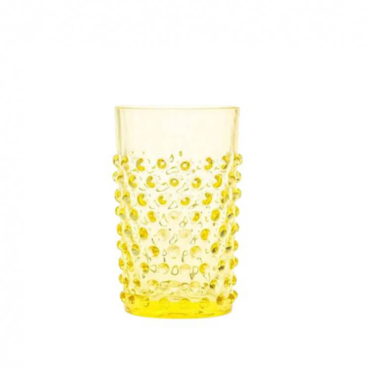 Hobnail Yellow Tumbler image 0