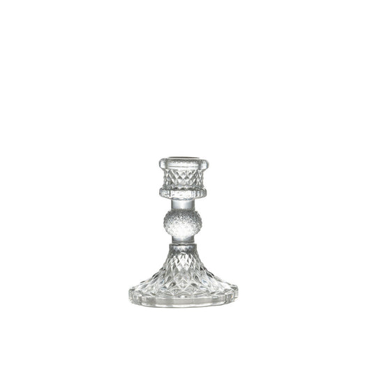 Medium Glass Candlestick image 0
