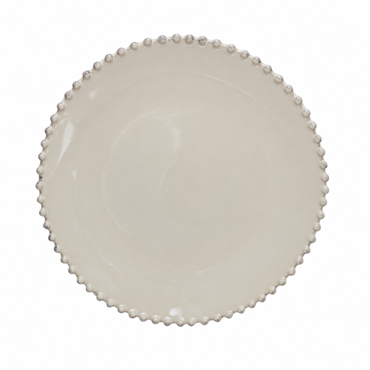 Pearl Beaded Sand Charger Plate