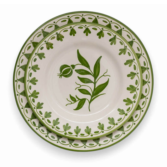 Tulip Green Dinnerware Collection