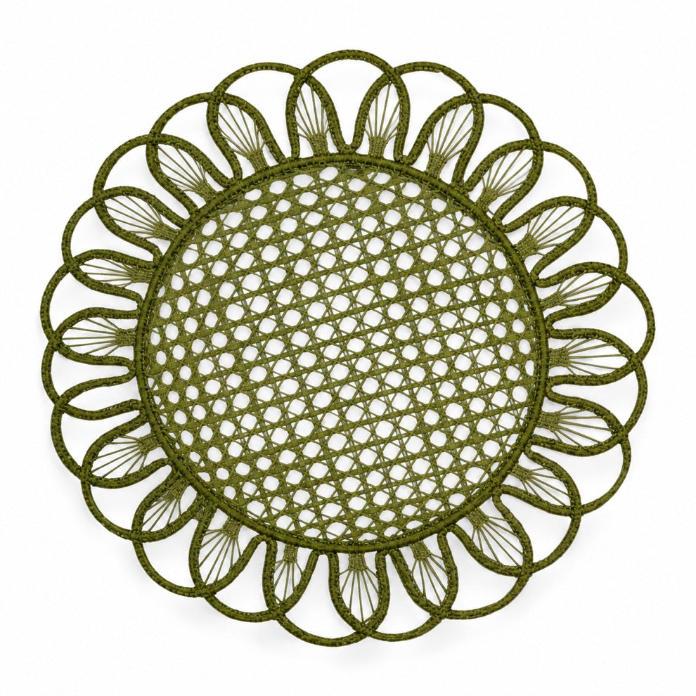 Anemone Olive Placemat