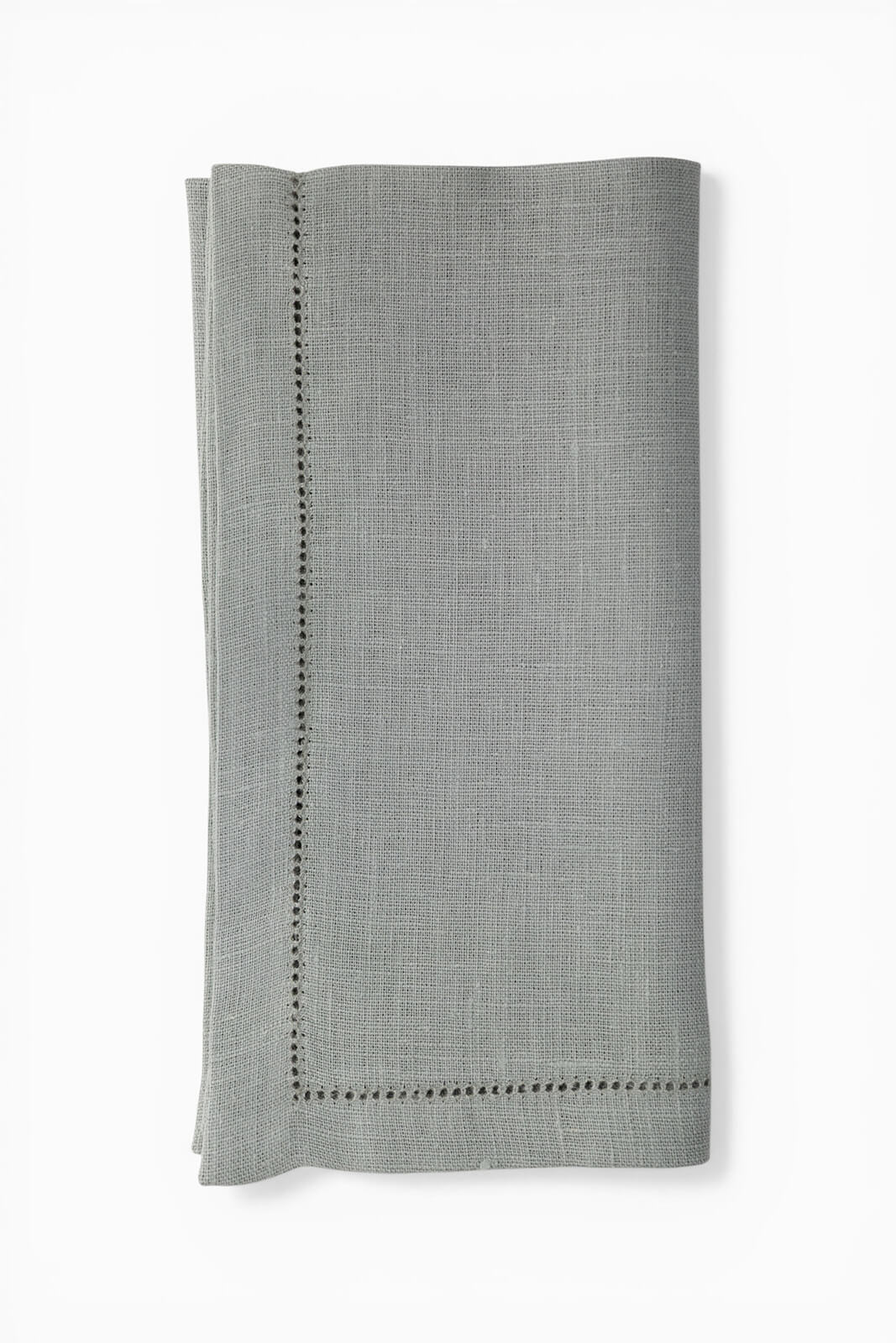 Hemstitch Edge Napkin in Sage