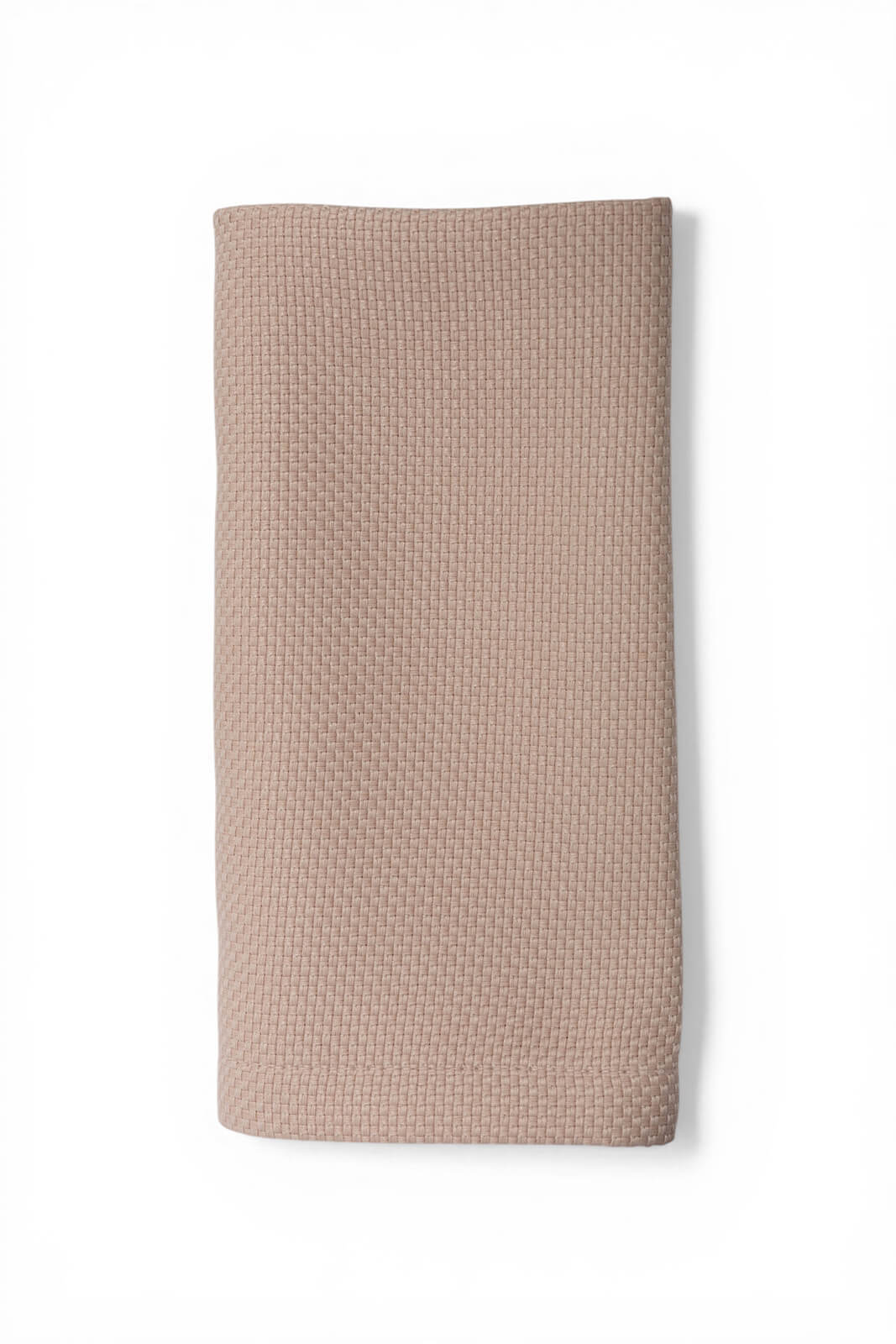 Heritage Weave Napkin in Blush
