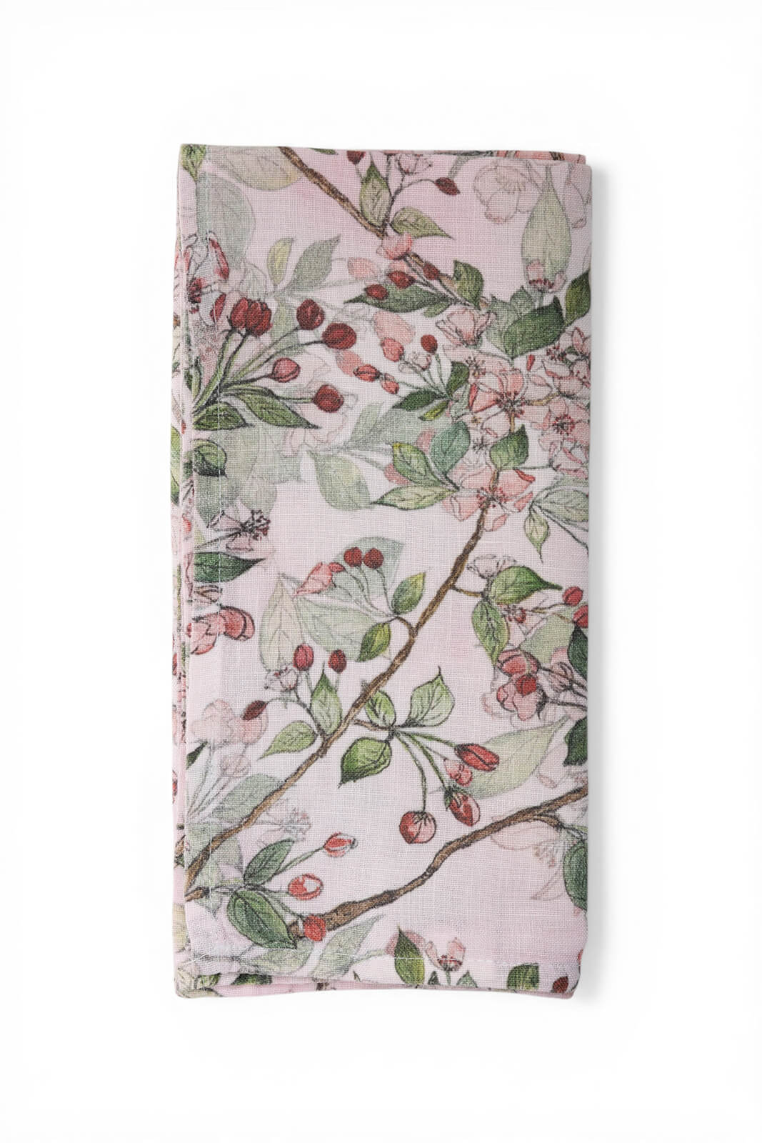 Cherry Blossom Linen Napkin