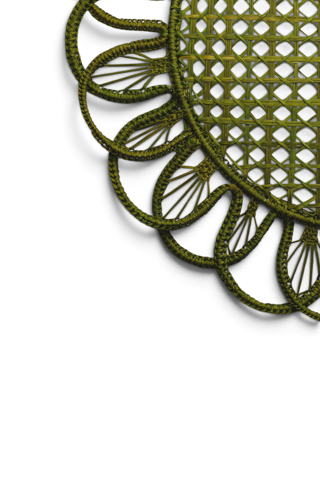 Anemone Olive Placemat