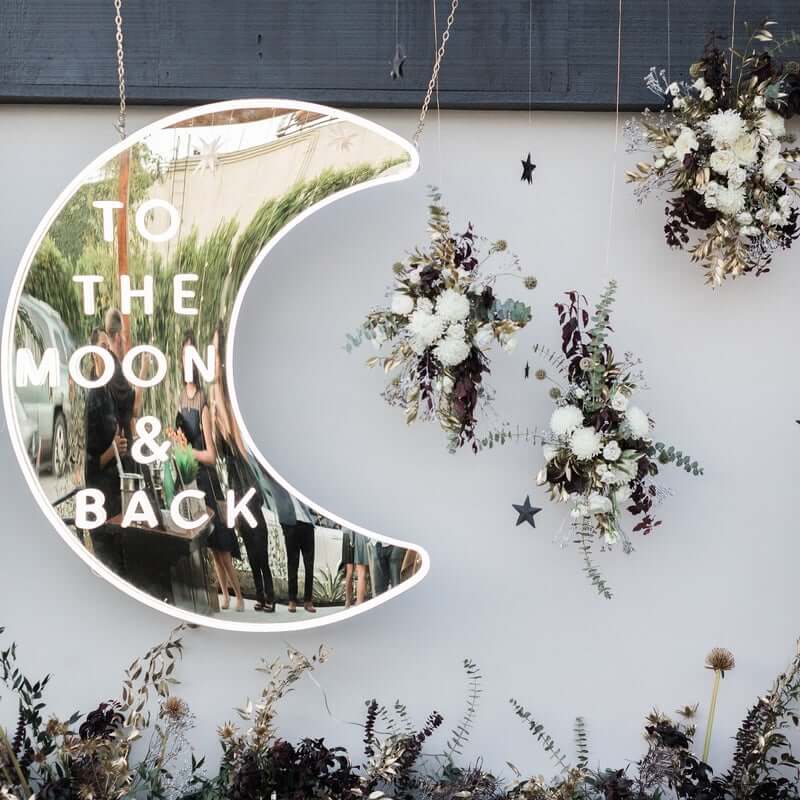 To The Moon & Back Neon Sign image 0