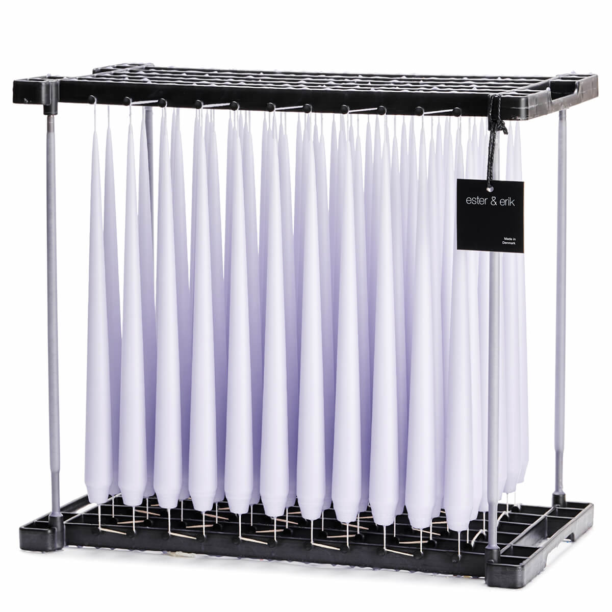 Ester & Erik AIRY VIOLET Tapered Candle (Matt 32cm - NO. 12) image 0