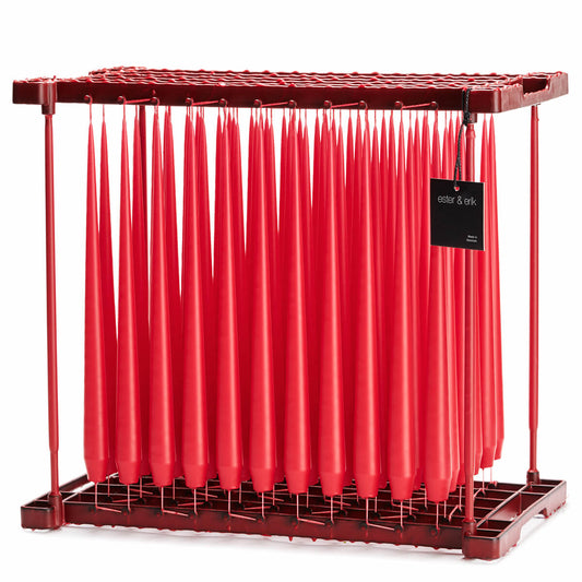 Ester & Erik TRUE RED Tapered Candle (Matt 32cm - NO. 30) image 0