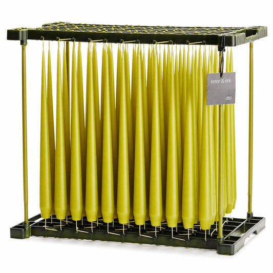 Ester & Erik PURE WASABI Tapered Candle (Matt 32cm - NO. 68/2) image 0