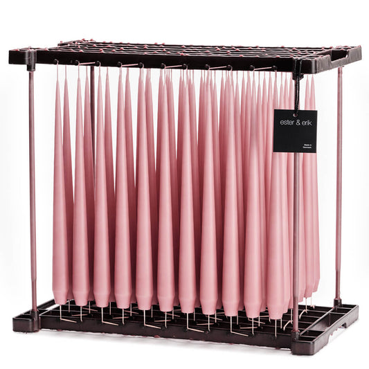 Ester & Erik OLD ROSE Tapered Candle (Matt 32cm - NO. 39) image 0