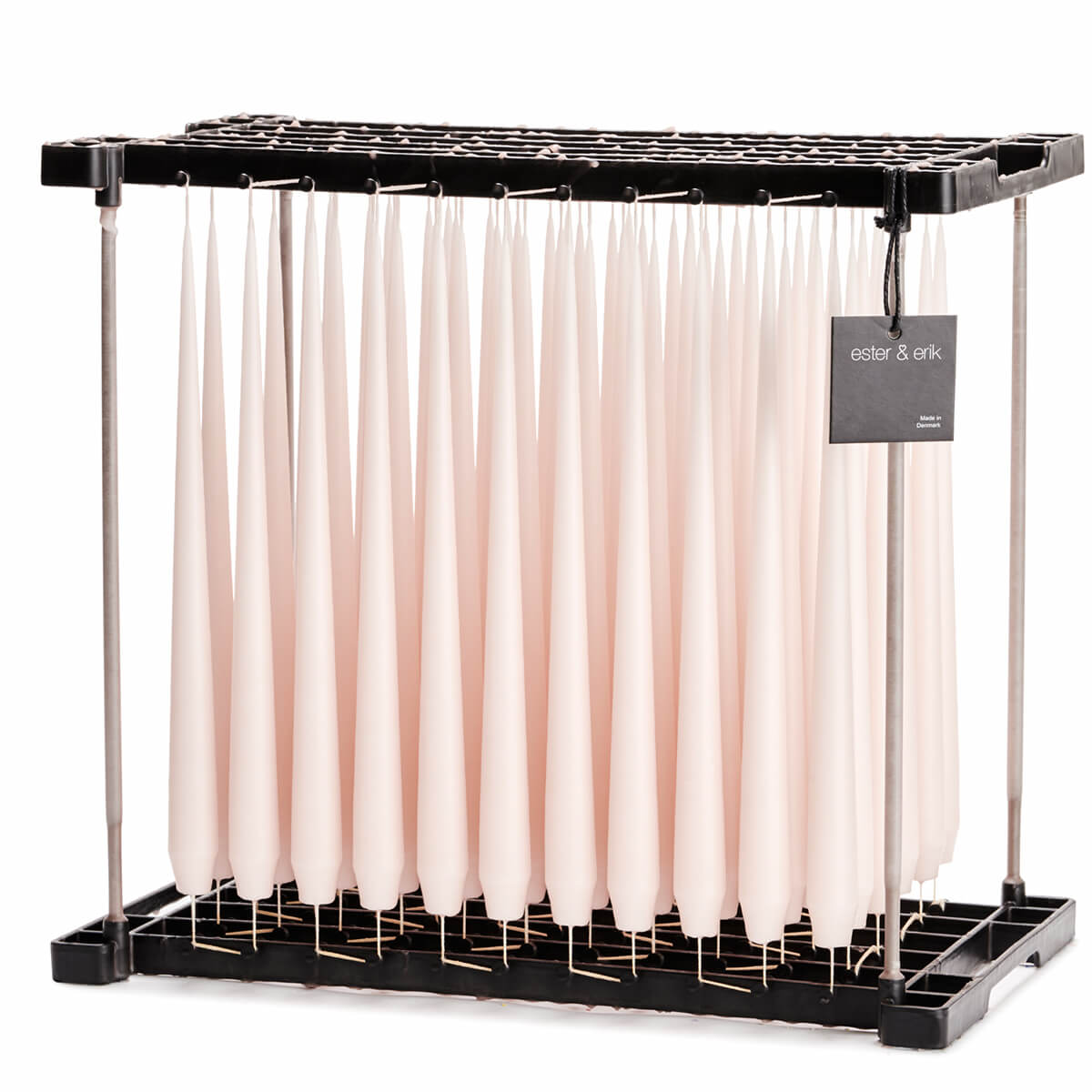 Ester & Erik ROSEWATER Tapered Candle (Matt 32cm - NO. 51) image 0