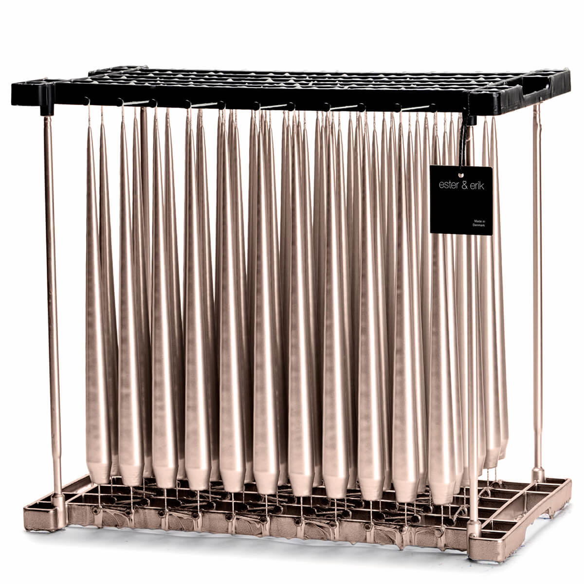 Ester & Erik CHAMPAGNE METALLIC Tapered Candle (Matt 32cm - NO. 94) image 0