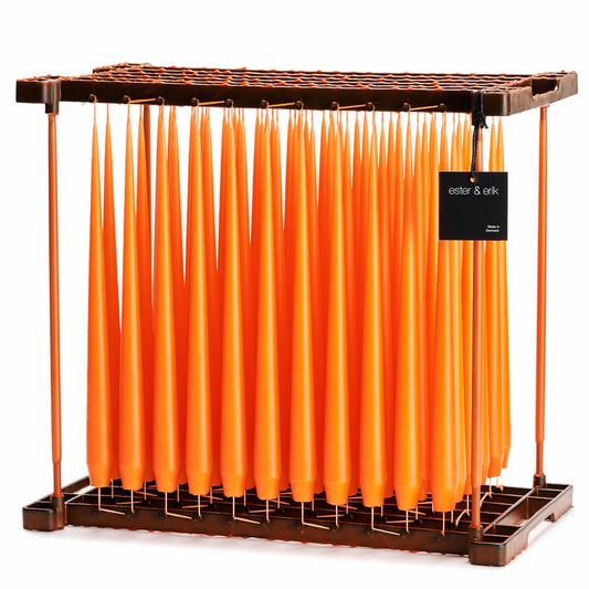 Ester & Erik MILD ORANGE Tapered Candle (Matt 32cm - NO. 16) image 0