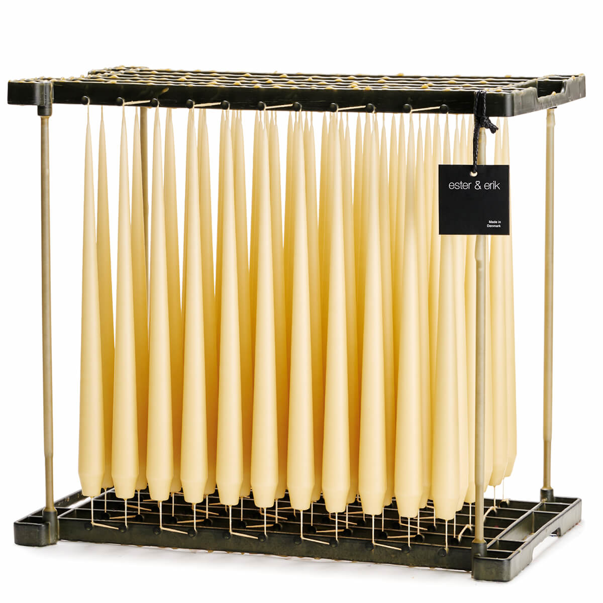 Ester & Erik PALE GINGER Tapered Candle (Matt 32cm - NO. 14) image 0