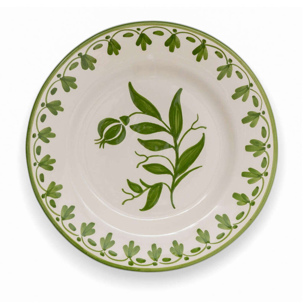 Tulip Green Dinnerware Collection
