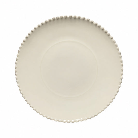 Pearl Beaded Sand Charger Plate
