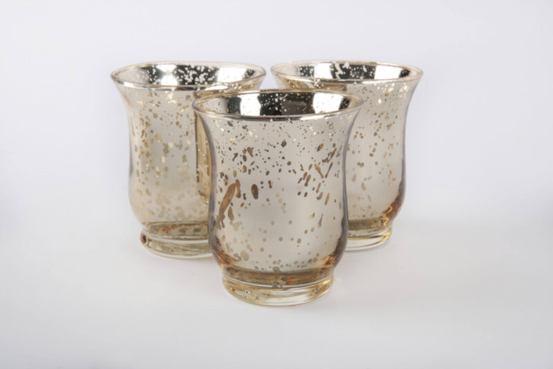 Gold Speckled Votive Trio scaled