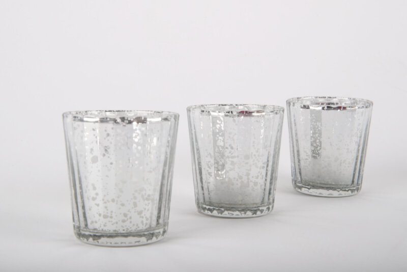 Hire Silver Speckled Votives from The Luxe Collection