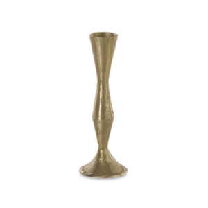 Tall Jahi Brass Candlesticks hire from Luxe My Wedding