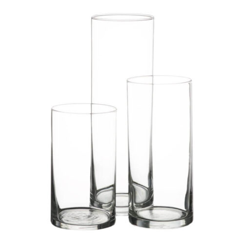 Glass Cylinders Candles