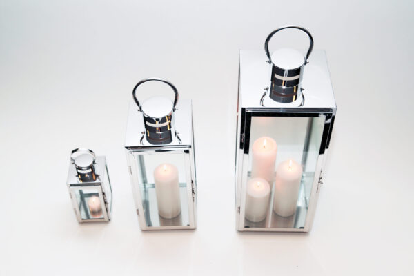 Our range of silver lanterns
