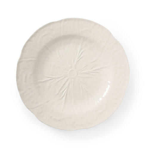 Cabbage Leaf White Dinnerware Collection scaled