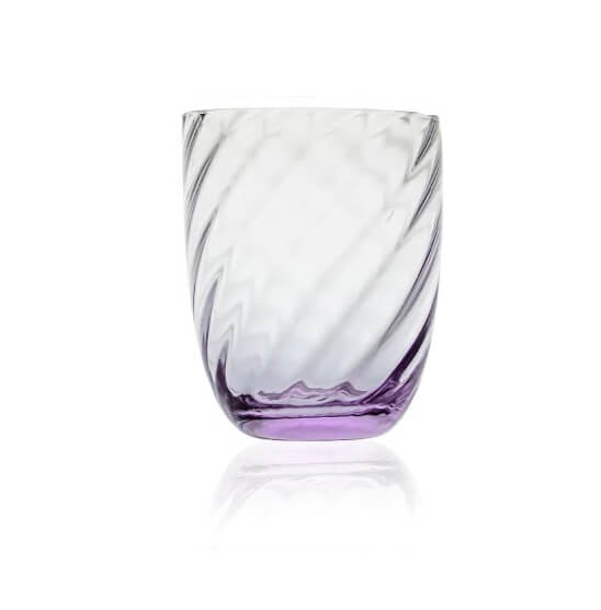 lilac marika tumbler glass