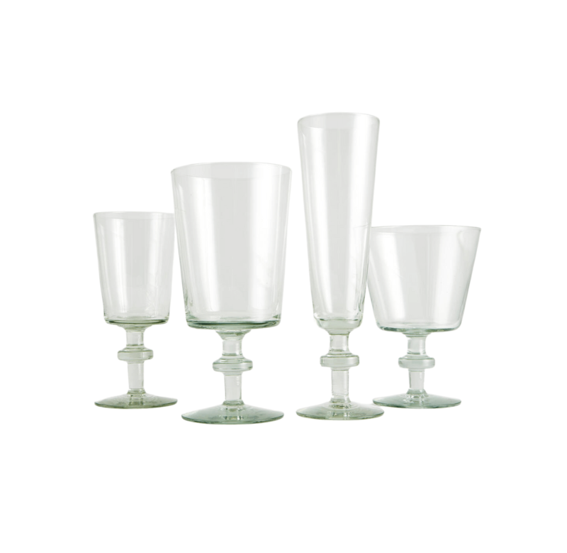 Emerald Recycled Glassware Hire