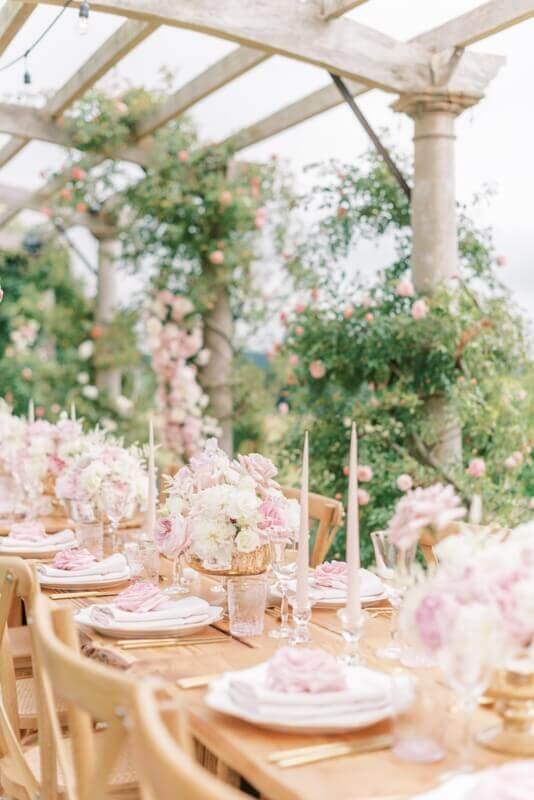 wedding table decor