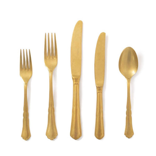 gold cutlery 2023