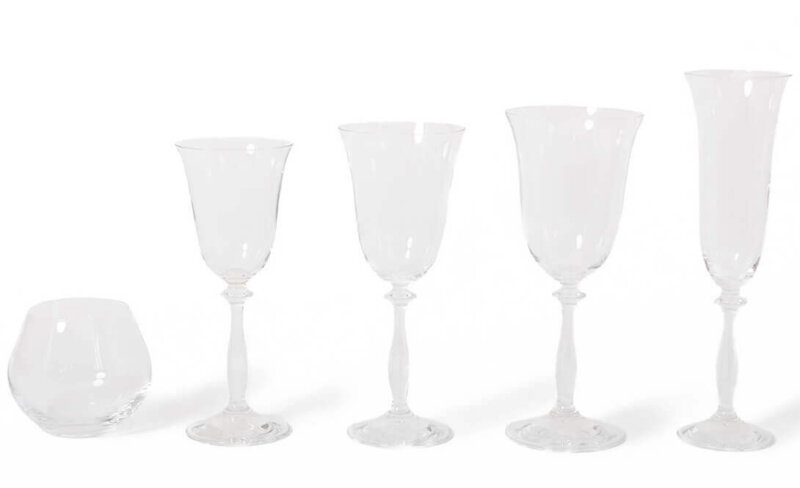 santorini clear glasses 2023