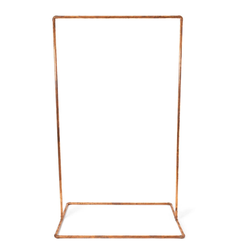 sign frame copper