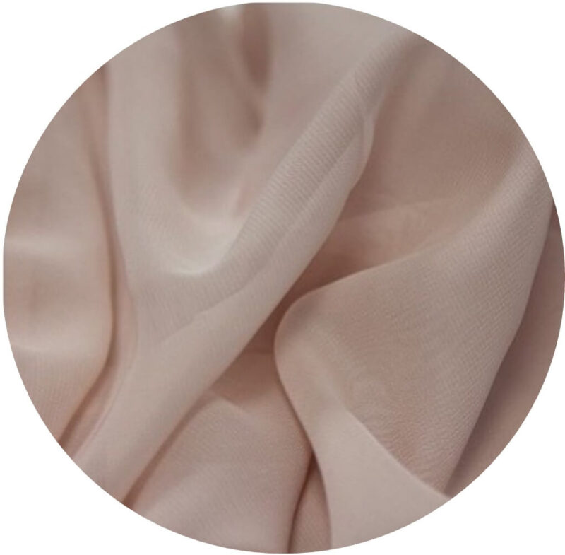 Blush chiffon