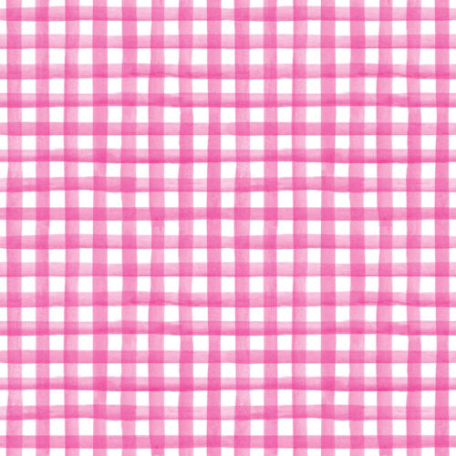 Bold Pink, Gingham